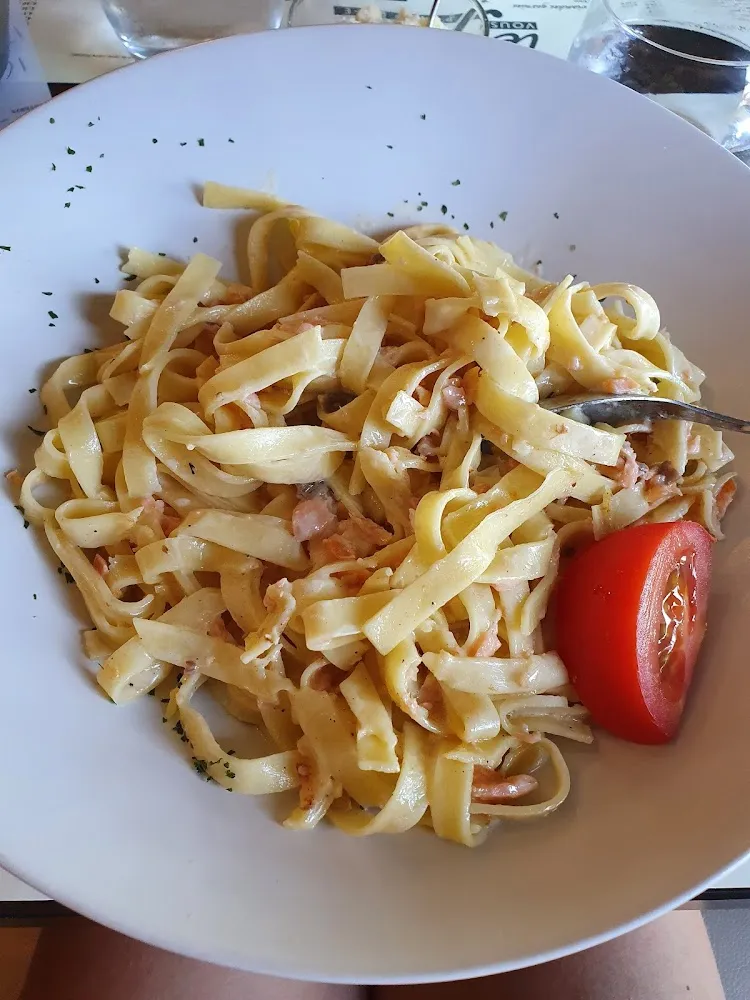 Tagliatelles Aux Saumons